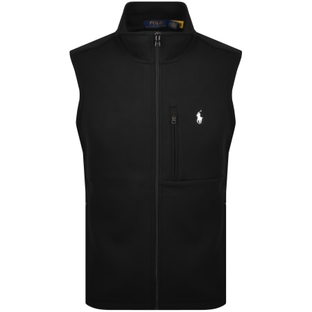 Ralph Lauren Full Zip Gilet Black | Mainline Menswear us